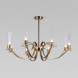 Люстра на штанге Eurosvet Rosher 60141/8 латунь