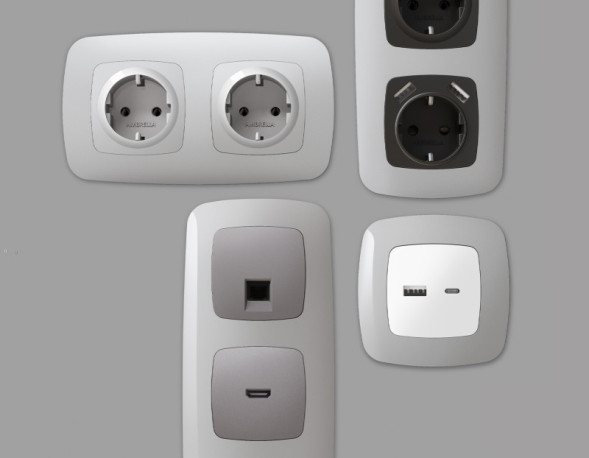 Рамка Ambrella Volt OF140401 OMEGA Ecta