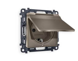 Розетка Ambrella Volt MA638010 ALFA QUANT