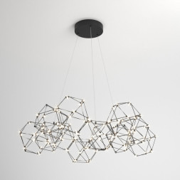 Подвесная люстра Eurosvet UMA 90169/12 черный жемчуг