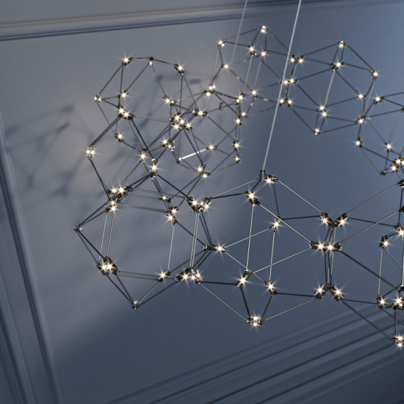 Подвесная люстра Eurosvet UMA 90169/12 черный жемчуг