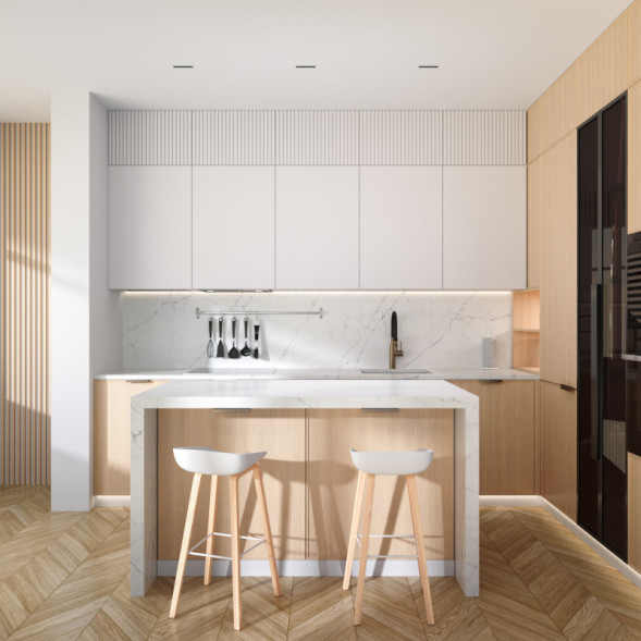 Встраиваемый точечный светильник Denkirs SPACE DK2514-WB