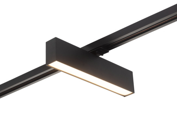 Светодиодный трековый светильник Denkirs SOLID Hals DK6430-BK