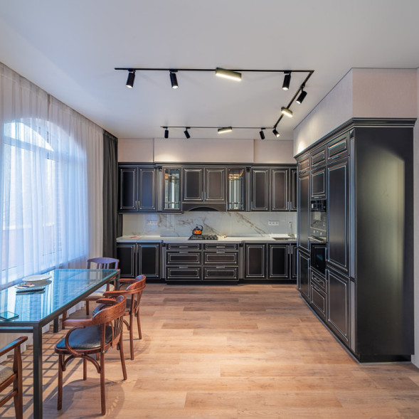 Светодиодный трековый светильник Denkirs SOLID Hals DK6430-BK