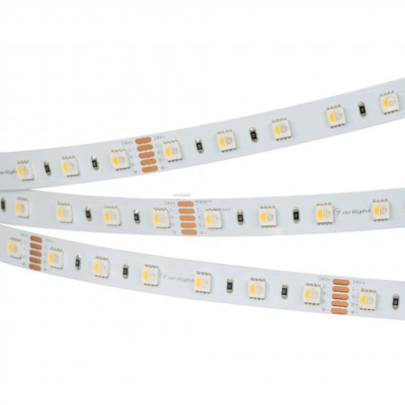 Лента Arlight RT 2-5000 5060 019151(1) 96W 24V RGB+белый IP20