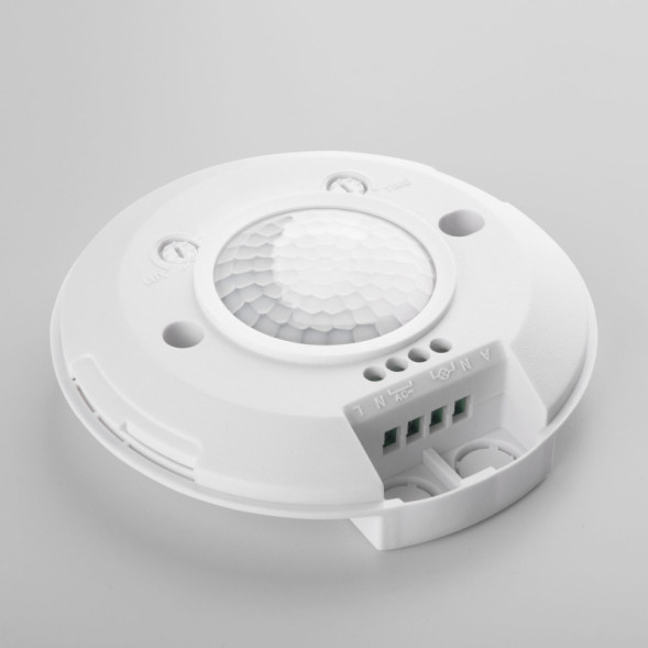 Датчик движения Elektrostandard SNS-M-11 6m 2,2-4m 2000W IP20 360 Белый