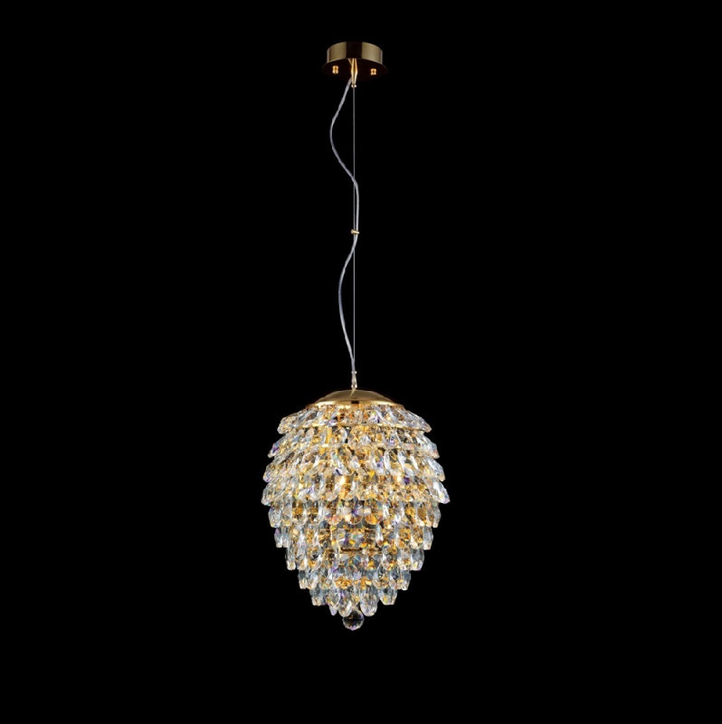 Подвесной светильник Crystal Lux CHARME CHARME SP2+2 LED GOLD/TRANSPARENT