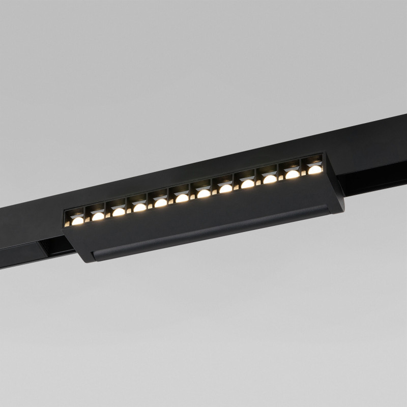 Магнитный трековый светильник Elektrostandard Slim Magnetic HL02 12W 4200K (черный)