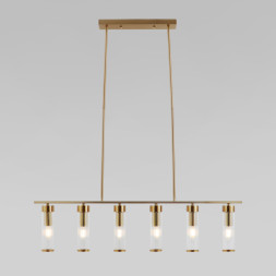 Подвесной светильник Eurosvet 60166 латунь Oriens