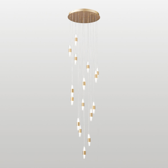 Каскадная люстра Lussole LSP-7404 HOPKINS