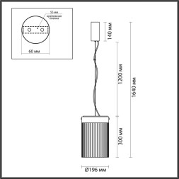 Подвесной светильник Odeon Light L-VISION 5047/15L