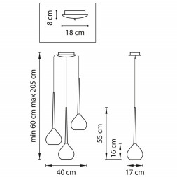 Каскадная люстра Lightstar FORMA 808230