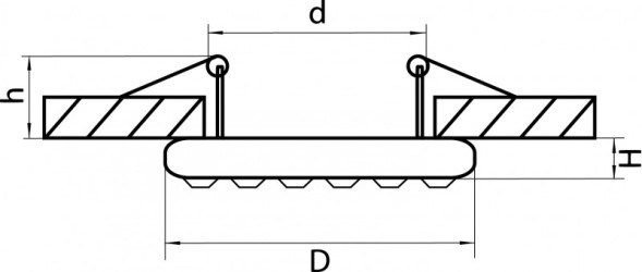 Встраиваемый точечный светильник Lightstar MIRIADE 011904
