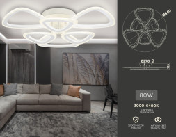 Потолочный светильник Ambrella Light ACRYLICA FA4512