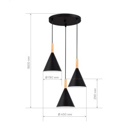 Каскадная люстра Evoluce ARKET SLE1255-423-03