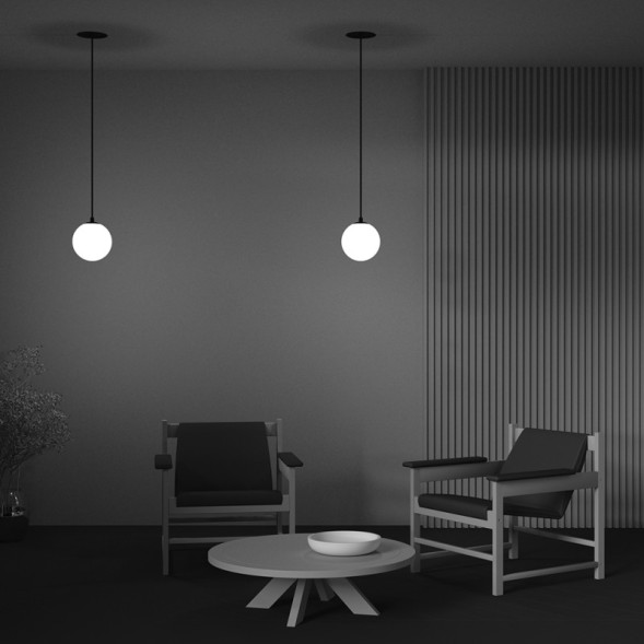 Подвесной светильник Maytoni Technical luna P039PL-5W4K-20INS-B