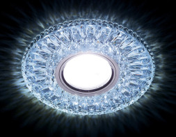 Встраиваемый точечный светильник Ambrella Light Crystal LED S380 CL/CLD