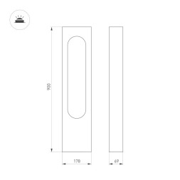 Садово-парковый светильник Arlight MUSE 037523