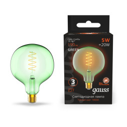 Светодиодная лампа Gauss 1012802105 5W 220V 190lm E27 белый (теплый)