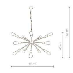 Подвесной светильник Nowodvorski ROD 9733