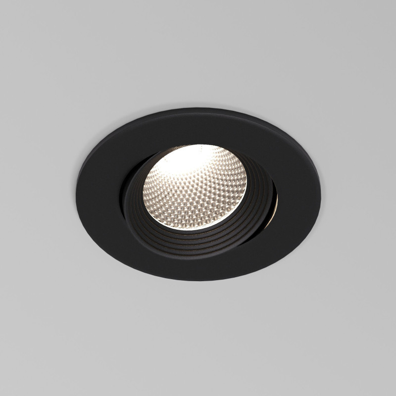 Встраиваемый точечный светильник Elektrostandard 25094/LED 7W 4000K черный
