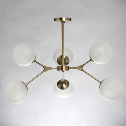 Люстра на штанге DeMarkt Оливия 306014006