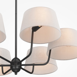 Люстра на штанге Maytoni MOD360PL-06B Modesto