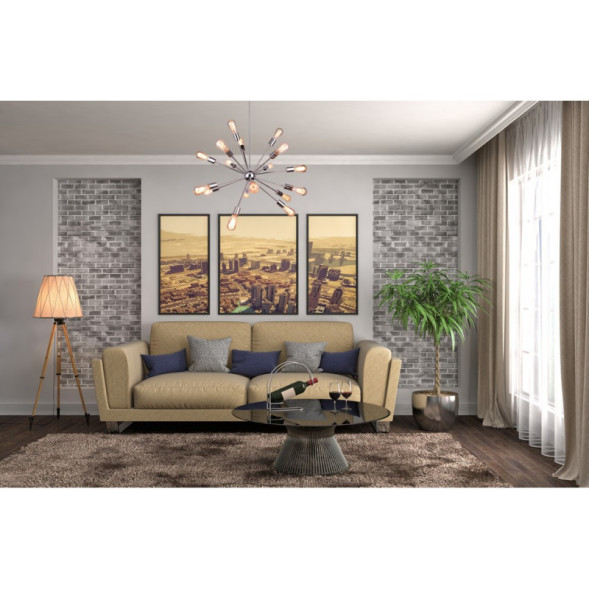 Люстра на штанге Divinare Floriana 5011/02 SP-18