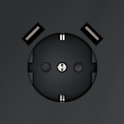Комбинированная розетка VOLTUM VLS040407