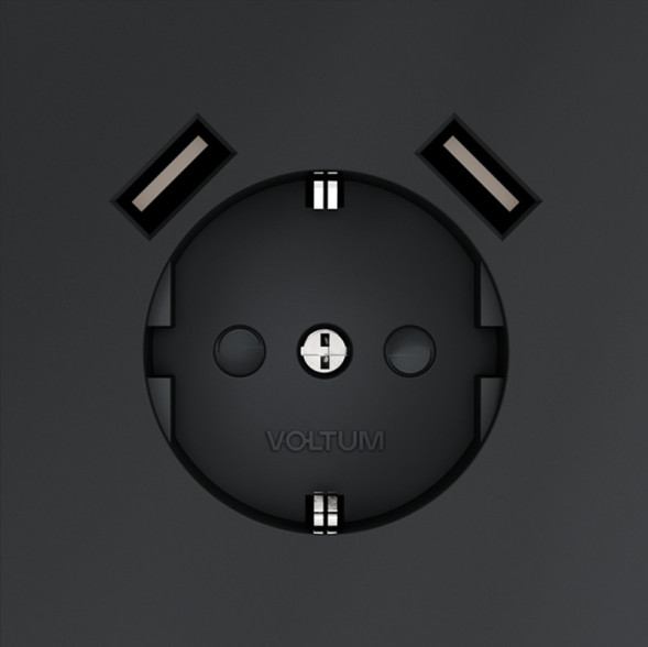 Комбинированная розетка VOLTUM VLS040407