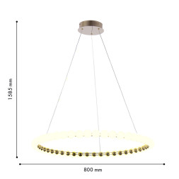 Подвесная люстра Favourite HELMET 4590-8P