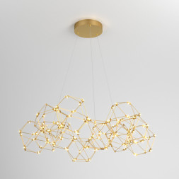 Подвесная люстра Eurosvet UMA 90169/12 медь