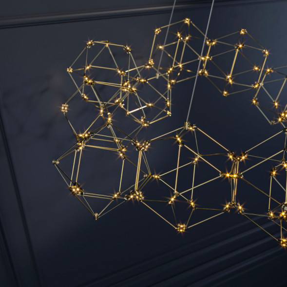 Подвесная люстра Eurosvet UMA 90169/12 медь