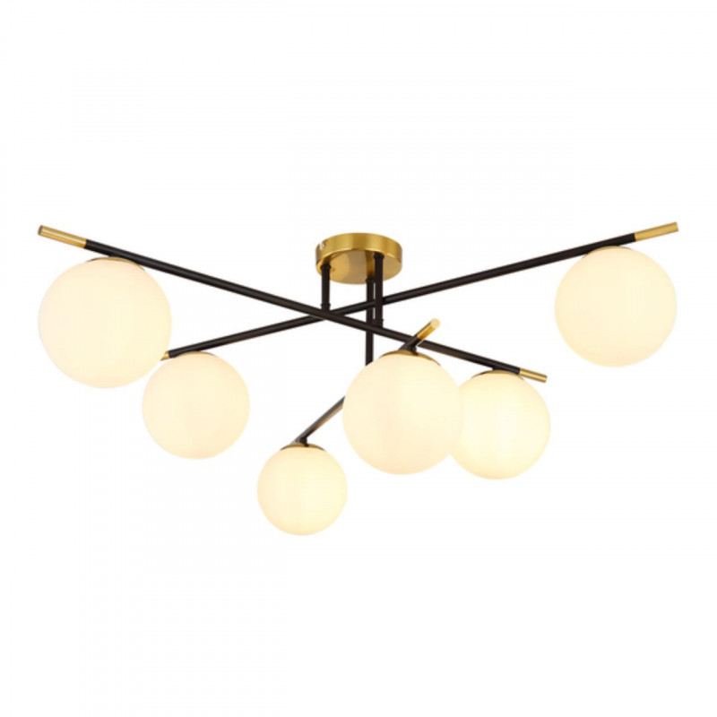 Люстра на штанге ARTE Lamp Alcor A2224PL-6BK