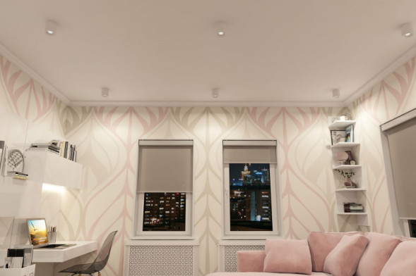 Накладной точечный светильник Denkirs Rodvig DK3090-WH+CH