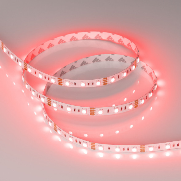 Лента Arlight RT-B60-10mm 5060 012340(2) 72W 12V 2400lm RGB IP20