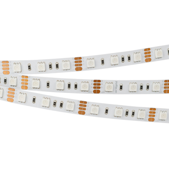 Лента Arlight RT-B60-10mm 5060 012340(2) 72W 12V 2400lm RGB IP20