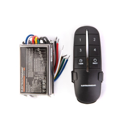 Пульт управления для электроустановки Elektrostandard Y8 Черный (4 канала)