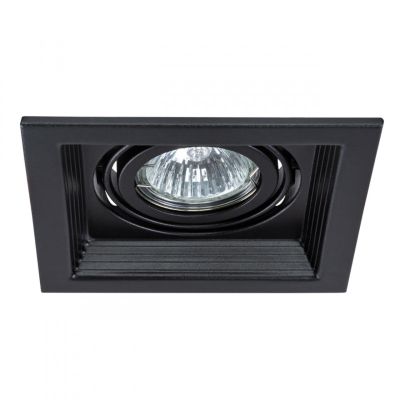 Встраиваемый точечный светильник ARTE Lamp CANIS A6661PL-1BK