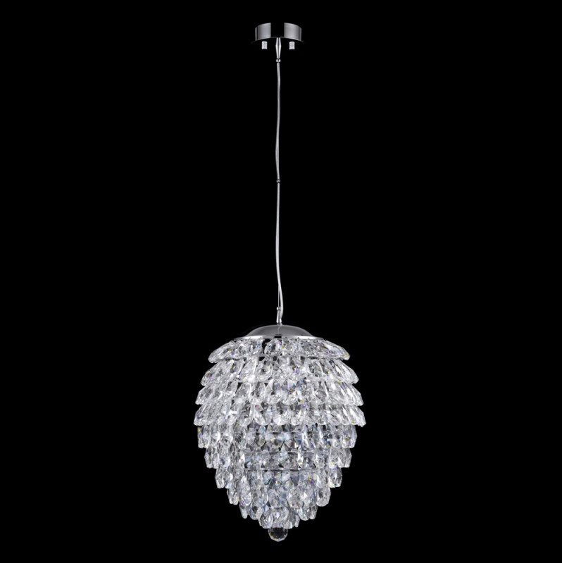 Подвесной светильник Crystal Lux CHARME CHARME SP3+3 LED CHROME/TRANSPARENT