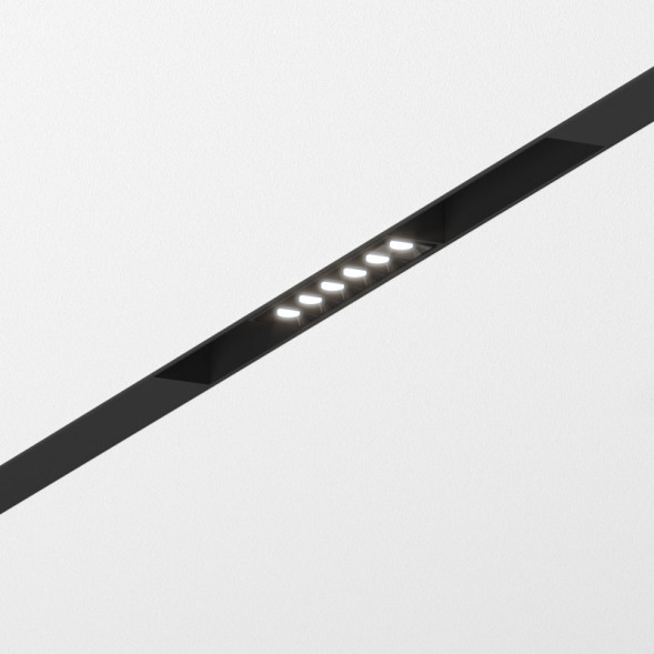 Магнитный трековый светильник Elektrostandard 85004/01 (черный) Slim Magnetic