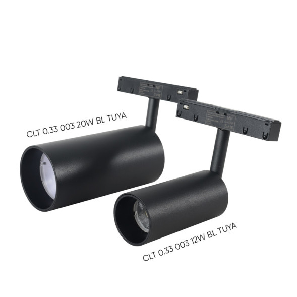 Магнитный трековый светильник Crystal Lux Crystal Lux магнитный SPACE черный CLT 0.33 003 12W BL TUYA