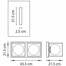 Бра Lightstar GABBIA 732627