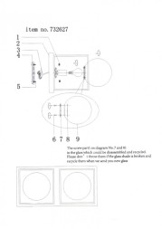 Бра Lightstar GABBIA 732627