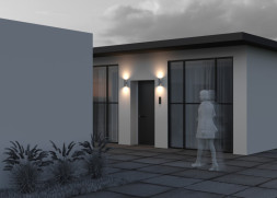 Уличный настенный светильник Maytoni Shim O303WL-L24W3K