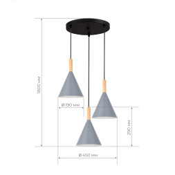 Каскадная люстра Evoluce ARKET SLE1255-433-03