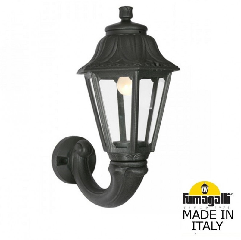 Уличный настенный светильник Fumagalli E22.132.000.AXF1R Anna