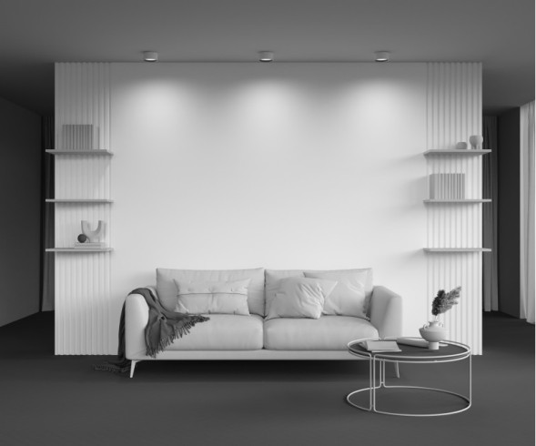 Потолочный светильник Maytoni Technical Glare C091CL-12W4K-W