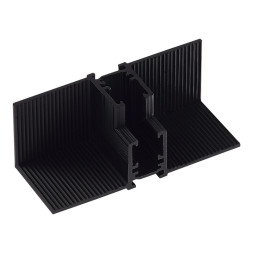 Соединитель для шинопровода ST-Luce Track magnet SUPER5 встраиваемый в ГКЛ 9 черный ST066.409.11