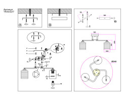 Потолочная люстра Ambrella Light TR303217 Traditional